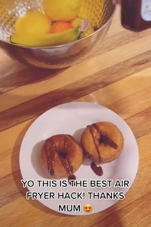 TikTok, air fryer hack, adamloveslasagne