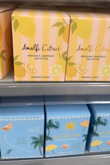 Kmart glasshouse candle dupes