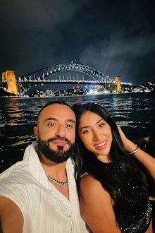 Kris Fade and Brianna Fade in Sydney