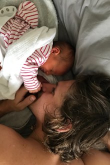 The reality star has penned a devastating tribute to her former partner and the father of her young daughter