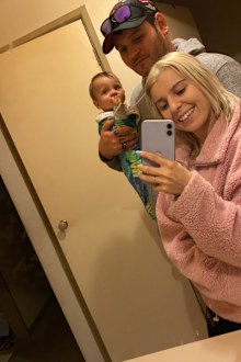 Maddy baby selfie