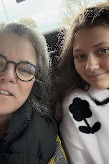 Rosie O'Donnell and youngest child, Clay