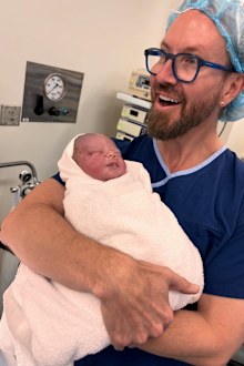 The Block's Mat Johnson welcomes baby boy