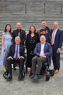 Mr. Dane Goes to Washington! We're on Capitol Hill with @realericdane advocating for the crucial reauthorization of ACT for ALS.
