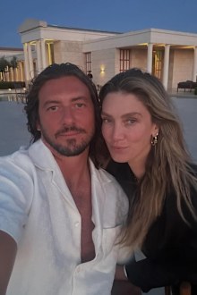 Matthew Copley and Delta Goodrem