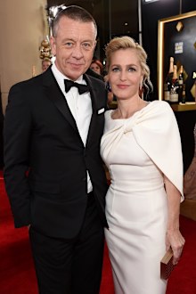 Gillian Anderson and Peter Morgan