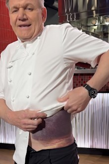 Gordon Ramsay cycling accident