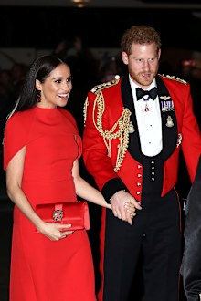 Meghan and Harry at the Mountbatten Music Festival on March 7 in London.