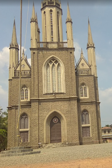 A church in Kottayam, Kerala. As religious authorities are held in high regard, abuse victims are often scared to talk out. 