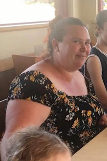 Chelsea has lost 55kg through healthy eating and exercising .