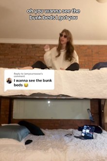 Married couple bunk beds