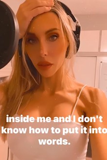 Olivia Newton-John's daughter Chloe Lattanzi reveals she wrote a song for her late mum.