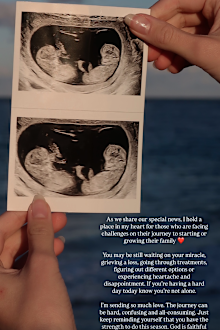 Harmony Butcher shares a heartfelt msg for those struggling with fertility