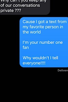 Kanye West leaks text messages from Kim Kardashian.