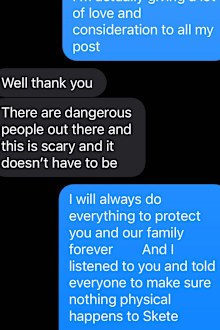 Kanye West leaks text messages from Kim Kardashian.