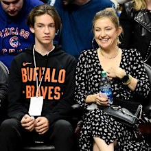 Kate Hudson and Ryder in November, 2019.