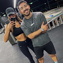 Pia Miller and Jono Castano.