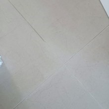 Grout cleaned with magic eraser