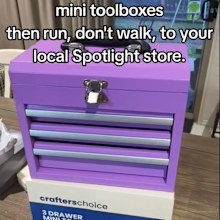 Spotlight toolboxes