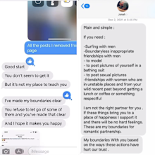Jonah Hill and Sarah Brady texts