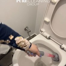 Pure cleaning group reviews the Kmart $10 refillable toilet brush