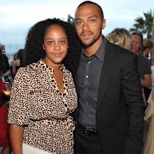 Jesse Williams and Aryn Drakelee-Williams in 2010.