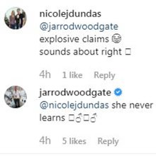 Jarrod Woodgate hit back at Keira's claim in interview  