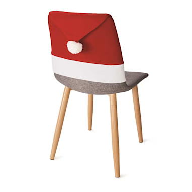 Santa Hat Chair Cover: $3