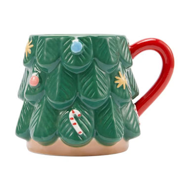 Christmas Tree Mug: $5