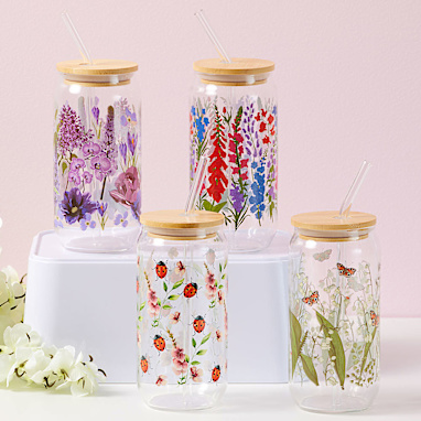 Smoothie glass: $6.00