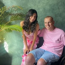 Alex McKinnon and his reported new girlfriend Lily Malone.