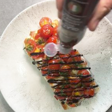 A Chef has divided opinion after making a bruschetta-style dish using Birds Eye potato waffles.
