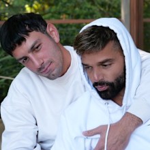 Ricky Martin and Jwan Yosef 