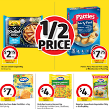 There are so many great meal solutions in the Coles frozen food section this week.
