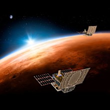 InSight will dig deeper into Mars than ever before — nearly five metres — to take the planet's temperature. (AP)