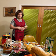 Sooshi Mango Jo as his mother