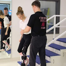 Mak physio with Tim