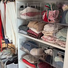 TikTok wardrobe storage hack