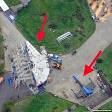Matthew Myatt originally thought the photo was of experimental aircraft.