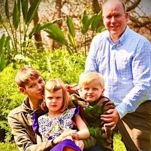 Princess Charlene, Prince Albert, Princess Gabriella and Prince Jacques.
