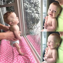 Four-month-old Clara Ray was diagnosed with a potentially fatal heart defect while in utero. (Facebook/Love What Matters/J. Morton)