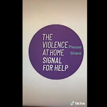 Victims can use the signal to request urgent help.