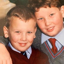 Dylan Alcott disability with his older brother