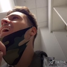 Man steps in to help woman being harassed by stranger TikTok video supermarket