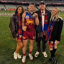 L_R: Tess Crosley, Lachie Neale, Ben Crosley, Jules Neale