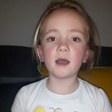Maisie Dorney asks for Easter egg donations for sick and underprivileged kids.