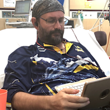 Jason has been diagnosed with terminal bowel cancer.