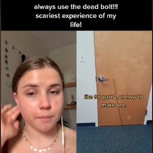 Teen hotel room TikTok