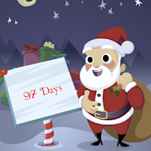 Just 97 days until Christmas Day so time to get cracking!