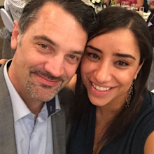 Kathrine with her husband Stephen